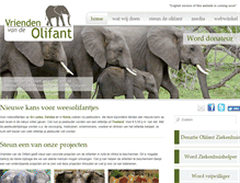 Tablet Screenshot of olifanten.org